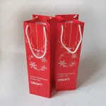 Пакет для бутылки 12х40х12 см