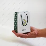 Бумажный пакет мини 10х14х6 см